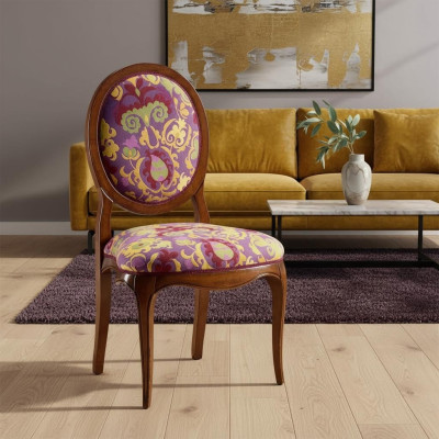 Chaises classiques en bois Design chaise en bois Nouveau Mobilier Chaise de salle à manger de luxe