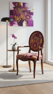 Salle à manger Mobilier italien Bois Luxe Chaise de nouvelles Fauteuils inclinables Classiques