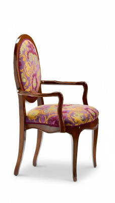 Salle à manger Mobilier italien Bois Luxe Chaise de nouvelles Fauteuils inclinables Classiques