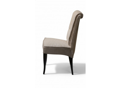 Chaise Design Classique 1 Place Fauteuil Fauteuils en Bois Mobilier Italien Lehn
