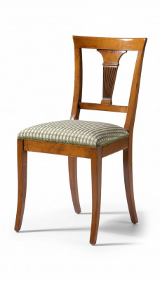 Designer de chaises en bois Chaise de salle à manger en bois Luxe Bois Mobilier neuf Chaises classiques récentes