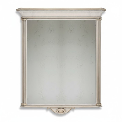 Cadre de miroir classique beige Miroir mural Meubles de style italien