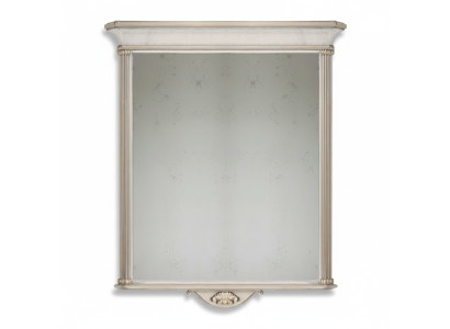 Cadre de miroir classique beige Miroir mural Meubles de style italien