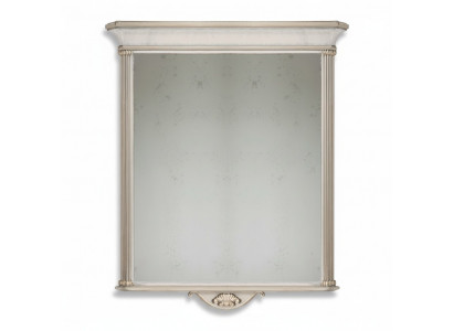Cadre de miroir classique beige Miroir mural Meubles de style italien
