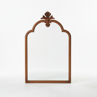 Miroir mural en bois Véritable artisanat italien Cadre Miroir mural