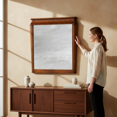 Miroir Miroir Miroir mural Chambre Salon Miroir suspendu dans le couloir