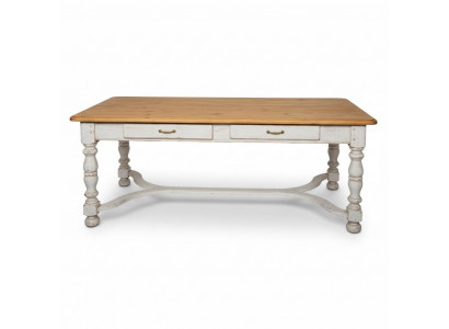 Style antique Table à manger Tables de salle à manger italiennes Meubles Table en bois Tables à manger