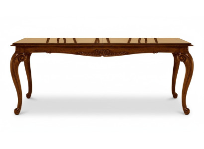 Table de luxe en acier inoxydable Tables Tables de salle à manger Table à manger Design italien Brun