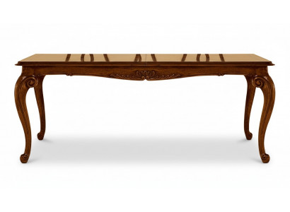 Table de luxe en acier inoxydable Tables Tables de salle à manger Table à manger Design italien Brun