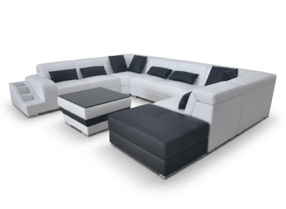 Revêtement de siège moderne Paysage vivant Tapisserie de canapé de salon Coin USB en forme de U nouveau