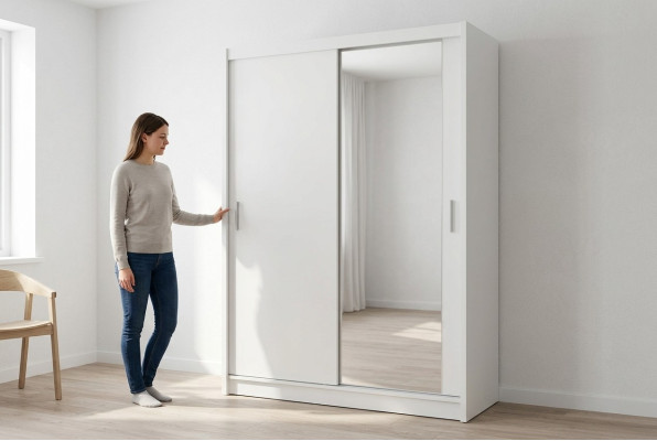 Étagères polyvalentes Armoire Étagère Rangement Vêtements Placards 130cm