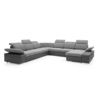 Canapé d'angle en forme de U Canapé d'angle avec fonction de couchage Canapé d'angle paysager Canapé Canapé neuf
