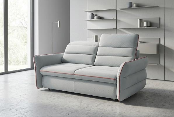 Canapé 2 places Canapé-lit 2 places Meuble Tissu Luxe Canapé Multifonction Nouveau
