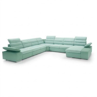 Canapé d'angle en forme de U Canapé d'angle avec fonction de sommeil Paysage de vie Canapé Sofa Canapés Canapés