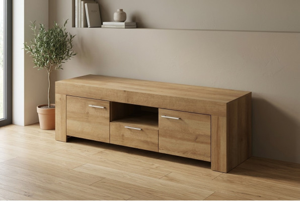 Meuble TV Buffet Armoire Commode Armoire Commode Meuble Bas Étagère TV Télévision Neuf