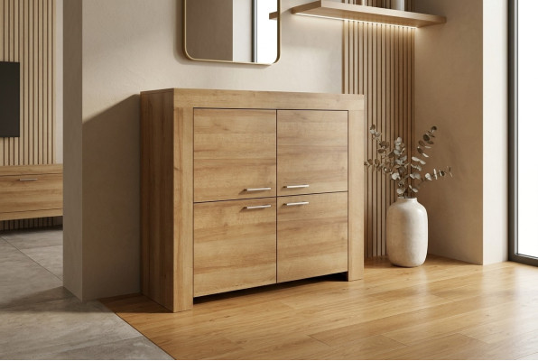Commode Commodes Armoire Salon Bois Armoires Vitrine Porte-manteau Buffet