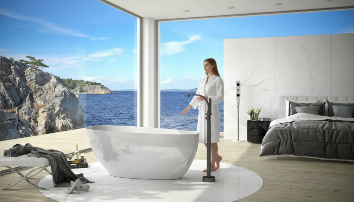 Baignoires autoportantes, baignoire design, baignoire, salle de bain, baignoires, nouvelle baignoire acrylique