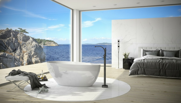 Baignoires autoportantes, baignoire design, baignoire, salle de bain, baignoires, nouvelle baignoire acrylique