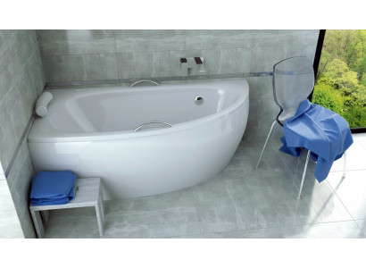 Coin de baignoire baignoire d'angle 150*70 cm baignoire en acrylique baignoire de coin décorative