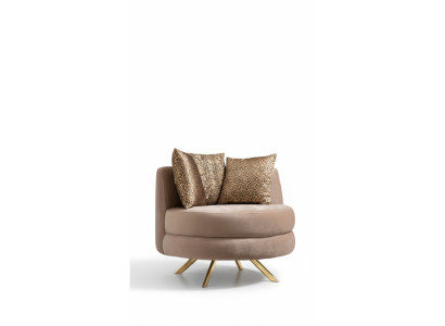 Fauteuil meubles design de luxe Style classique Textile Salon Lounge nouveau
