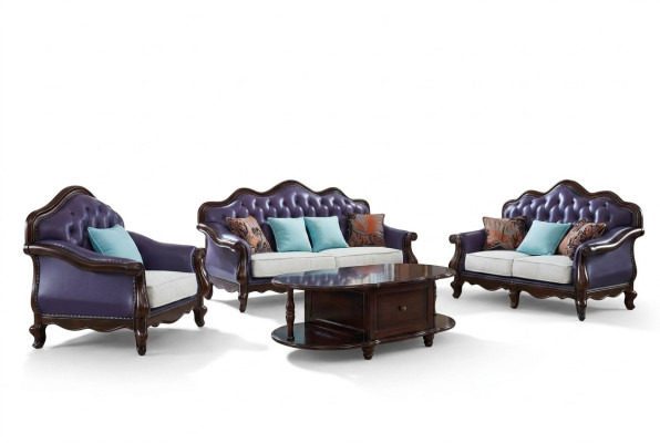 Ensemble de canapés de luxe 3+2+1 places  Canapés classiques pour le salon Sofas Couches