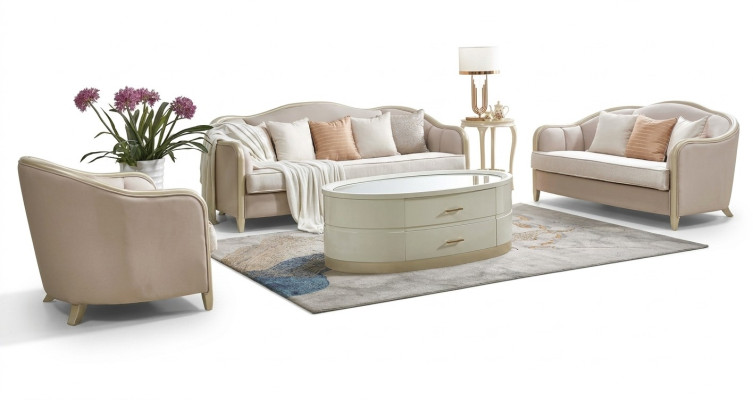 Ensemble de canapé classique Canapé Rembourrage Mobilier Canapé Canapés de designer