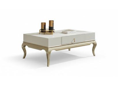 Table basse Table d'appoint Table basse de salon Bois Table basse en bois blanc