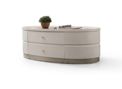 Table basse Tables d'appoint Salon Bois Table basse Design Blanc