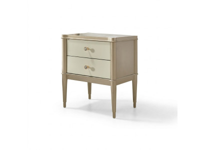 Table de chevet Table d'appoint Table Bois Tables Meubles Tables de chevet Beige Chambre