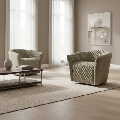 Fauteuil Siège Place Design Salon Rembourrage Bois Rembourrage Moderne Luxe Gris neuf