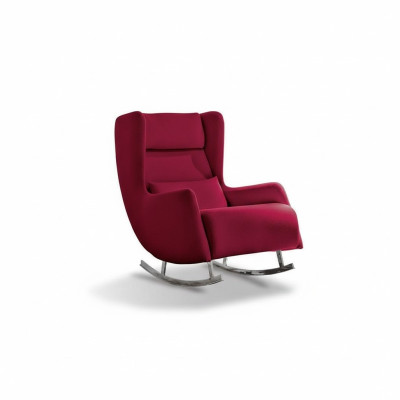 Fauteuil de luxe Rembourrage de luxe Style italien en bois massif Mobilier moderne À une place
