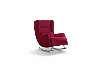 Fauteuil de luxe Rembourrage de luxe Style italien en bois massif Mobilier moderne À une place