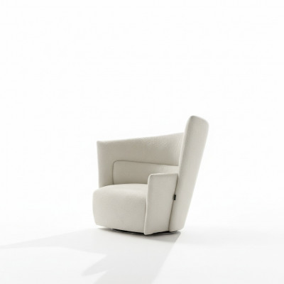 Fauteuil siège design moderne Salon blanc Style italien de luxe Prianera nouveau