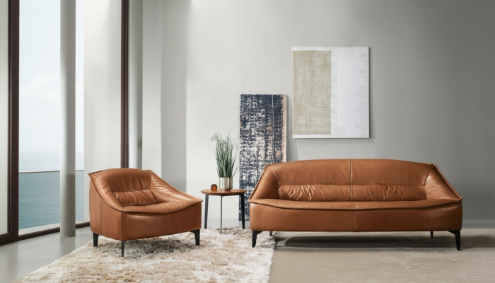 Ensemble de suites de luxe Canapé 2 places 3+1 places Canapé moderne et fauteuil