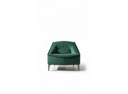 Fauteuil simple de luxe Une place 1place Siège rembourré Designer Textile Moderne en tissu de siège