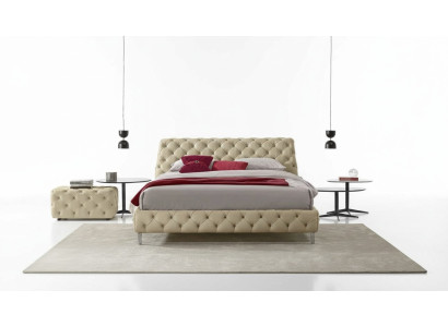 Lit Chesterfield Lits de luxe Cadre de lit en bois Design de meubles Cadre de lit moderne
