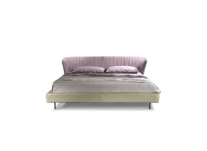 Conception de lit rose Lits de luxe Mobilier moderne italien Chambre Prianera