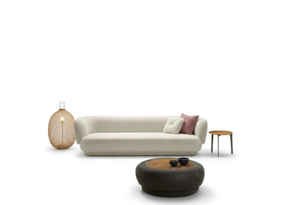Canapé trois places de luxe blanc 3 places Design de canapé moderne Mobilier design Couchages