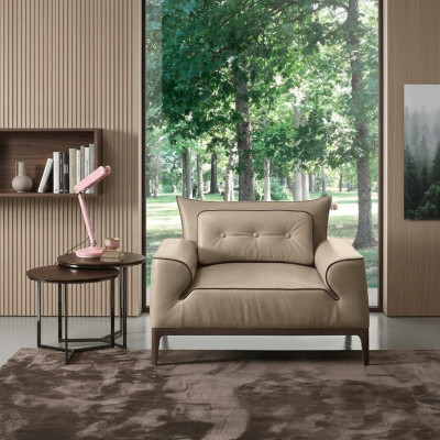 Fauteuil Siège Design Moderne Cuir Moderne 1 Place Style Relax Meuble de Luxe neuf