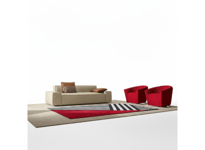 Ensemble de canapés Sofa Luxury Suite Canapés Fauteuil 311 places Ensemble moderne Beige de design