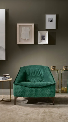 Design de meubles de luxe Fauteuil classique Fauteuil de design moderne Textile Salon nouveau