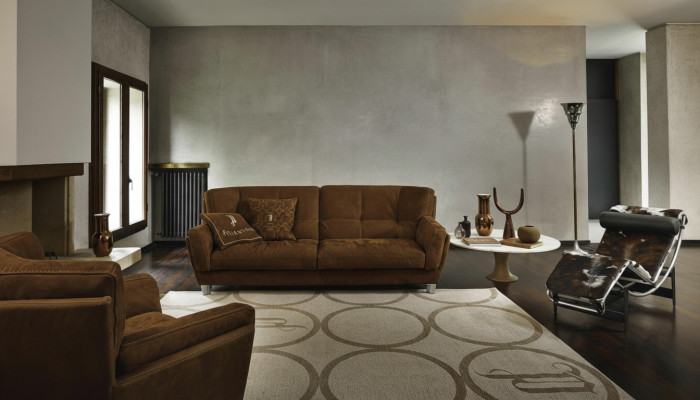 Ensemble de canapés de luxe 3+1 places Fauteuil Canapés en cuir pour salon nouveau