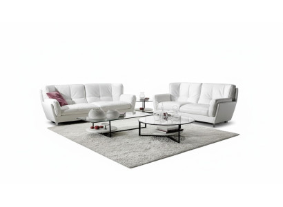 Élégant salon de meubles de sièges designer 3+2 canapés rembourrés de luxe ensemble de canapés