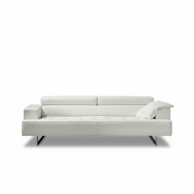 Rembourrage Prianera Mobilier Canapé 3 places Canapés 3 places Canapés en cuir de luxe Canapés blancs