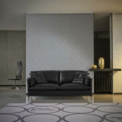 Canapé 3 places Canapé Siège Design Canapé Trois Places Mobilier de Luxe Style Cuir Prianera