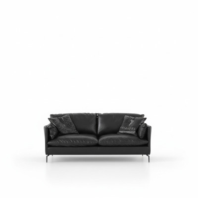 Canapé 3 places Canapé Siège Design Canapé Trois Places Mobilier de Luxe Style Cuir Prianera