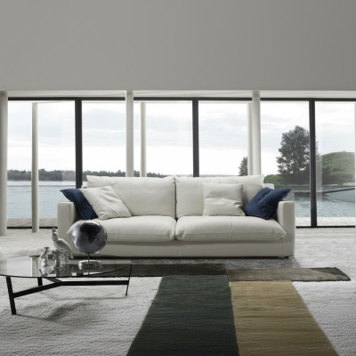 Trois places canapé de luxe canapé 3 places siège cuir design canapé meubles style Prianera