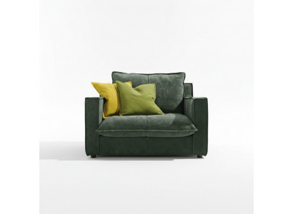 Fauteuil Rembourrage Meubles Conception Détente Meubles Vert Salon de luxe Un seul siège Prianera