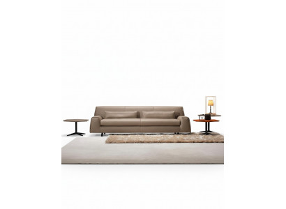 Canapé 3 places Gris Salon Prianera Tapisserie Mobilier Italien Textile