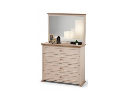 Commode avec miroir Luxueuse commode Console Commodes de chambre Chambre d'enfants